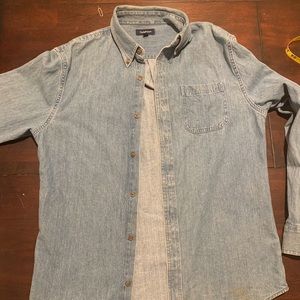 Denim overshirt